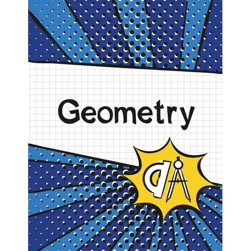 Geometry Graph Paper Notebook: (Large, 8.5"x11") 100 Pages, 4 Squares per Inch, Math Graph Paper Composition Notebook for Students - Paperback