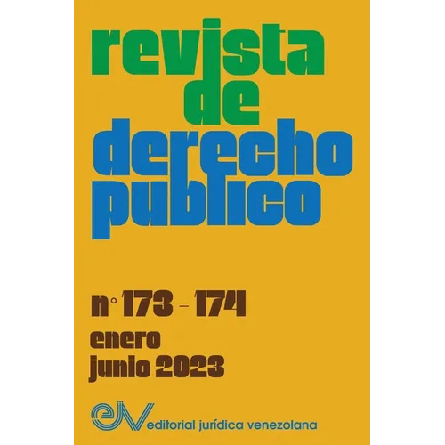 REVISTA DE DERECHO PÚBLICO (Venezuela), No. 173-174 (enero-junio 2023) - Paperback