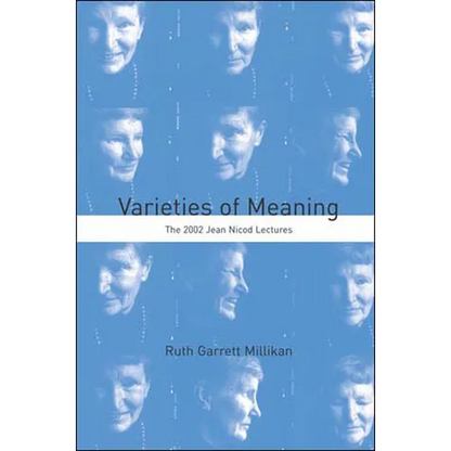 Varieties of Meaning: The 2002 Jean Nicod Lectures - Paperback
