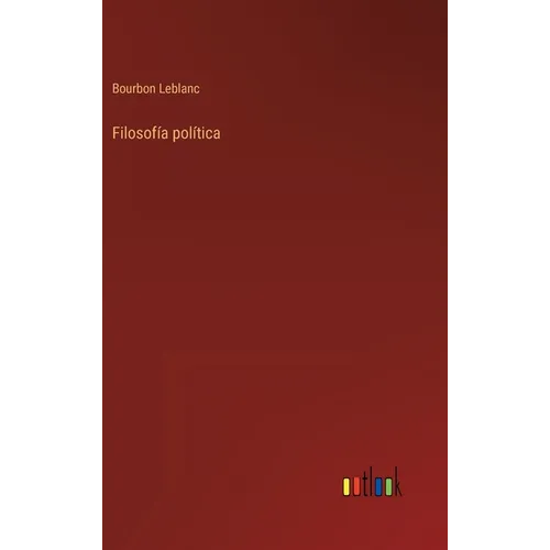 Filosofía política - Hardcover