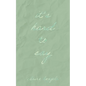 It's Hard to Say - Paperback
