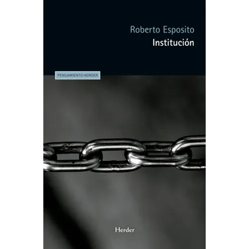 Institución - Paperback