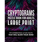Cryptograms Puzzle Book for Adults: 199 Interesting & Fun Facts That Will Blow Your Mind - Paperback