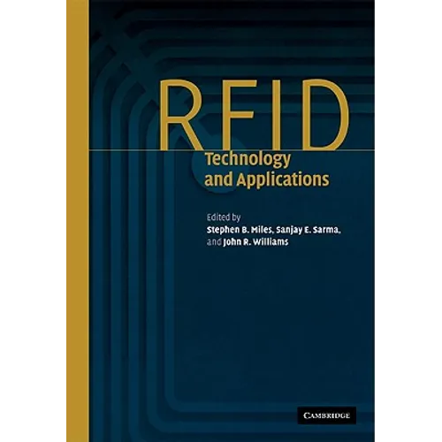 Rfid Technology and Applications - Paperback