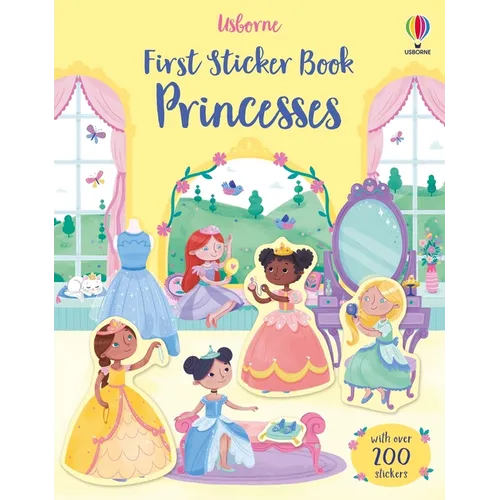 First Sticker Book Princesses - Paperback