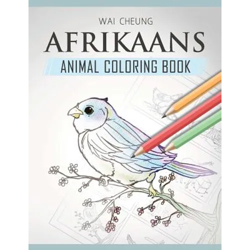 Afrikaans Animal Coloring Book - Paperback