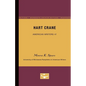 Hart Crane - American Writers 47: University of Minnesota Pamphlets on American Writers - Paperback
