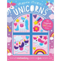 Window Stickies Unicorns - Paperback