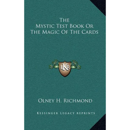 The Mystic Test Book Or The Magic Of The Cards - Hardcover