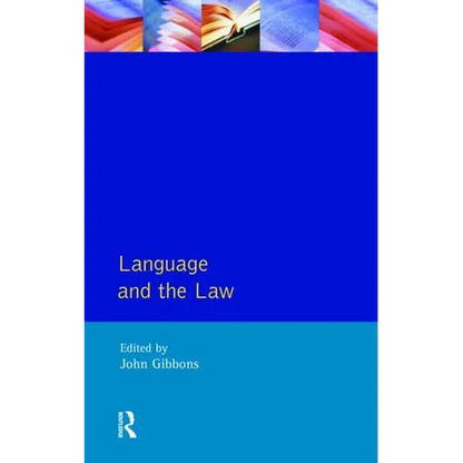 Language and the Law - Paperback