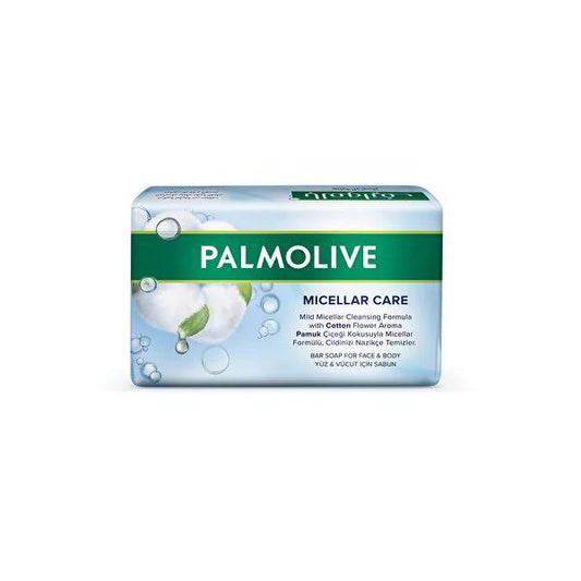 Palmolive Micellar Care Solid Soap with Cotton Extract - Gentle & Moisturizing Cleansing Bar, Dermatologically Tested