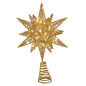 Twinkling Superbright LED Gold Starburst Treetopper
