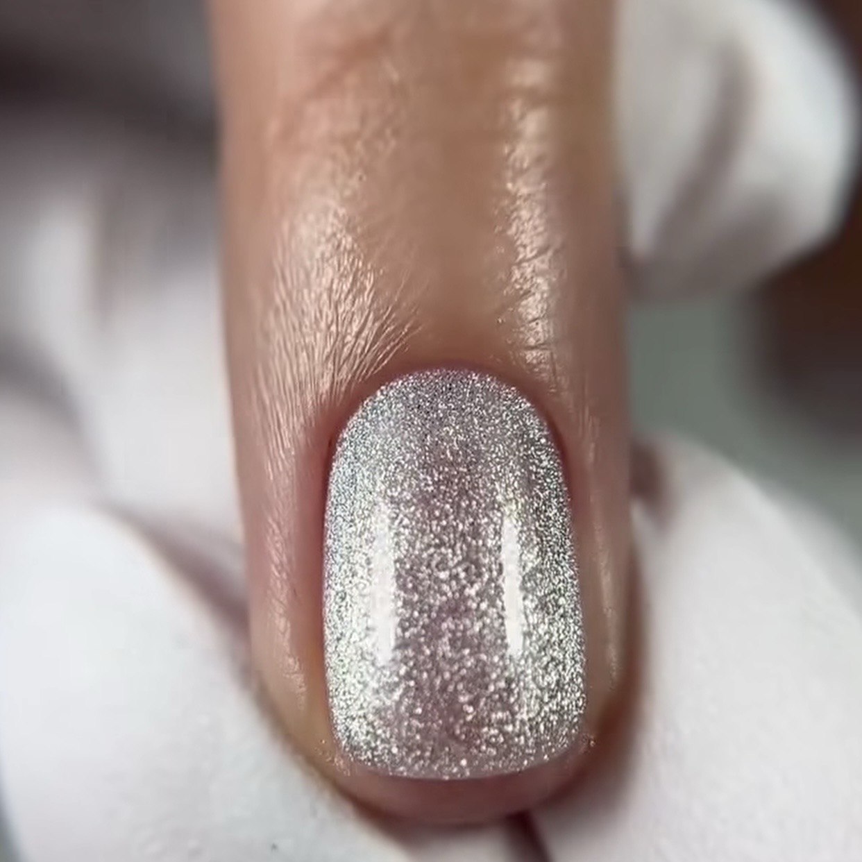 Akzentz - Gel Play Magnetic Clear Silver, 10ml