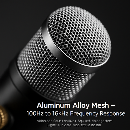 Condenser Microphone for Studio Recording and Podcasting