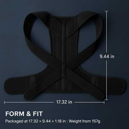Back Posture Corrector for Upper Back and Lumbar Support
