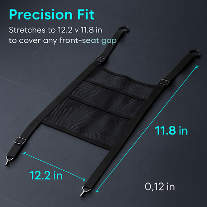 Car Mesh Organizer 3-Layer Backseat Net Storage