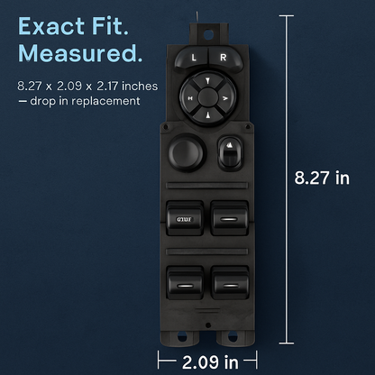 Power Window Switch for Dodge Ram Driver Side