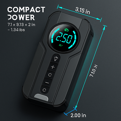 Car Tire Inflator Pump Portable Wireless Air Compressor