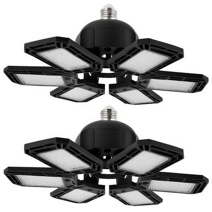 Garage Lights Deformable LED Shop Light with Blades