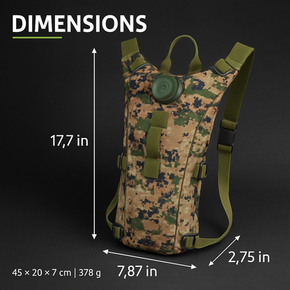 Hydration Pack Water Bladder for Hiking & Cycling