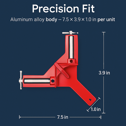 90 Degree Right Angle Corner Clamp for Woodworking