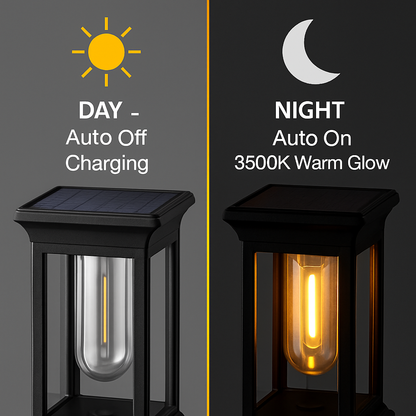 Solar Powered Stake Light for Pathway and Garden