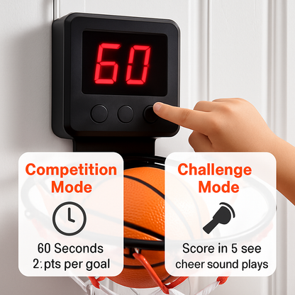 Indoor Mini Basketball Hoop Set for Door