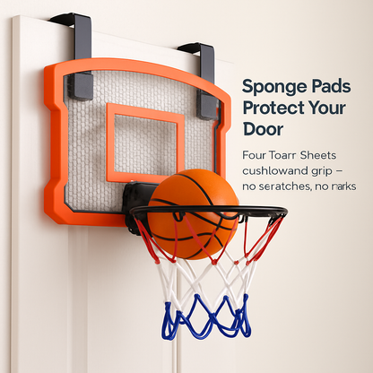 Indoor Mini Basketball Hoop Set for Door