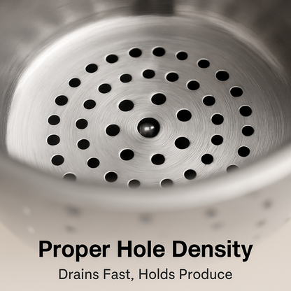 Multifunctional Mixing Bowl with Colander and Graters Set