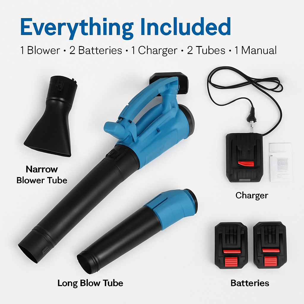 Cordless Leaf Blower for Yard and Patio Use