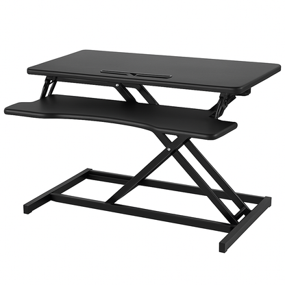 Height Adjustable Standing Desk Converter for Dual Monitors