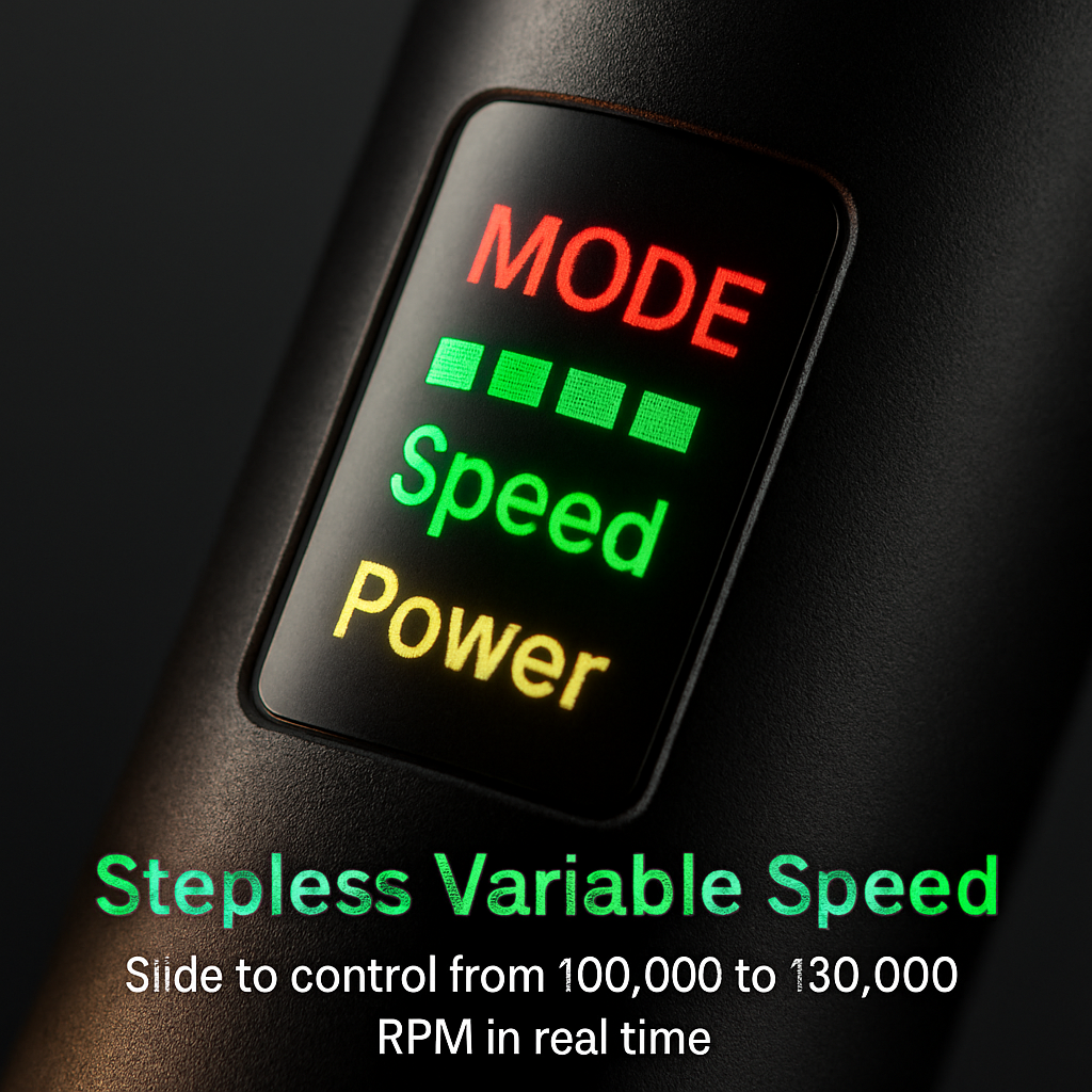 Cordless Air Duster Vacuum, Brushless Motor