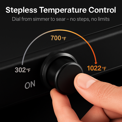 Infrared Dual Burner Portable Hot Plate Stove