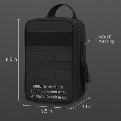 Emergency Survival Kit for Outdoor Gear and First Aid