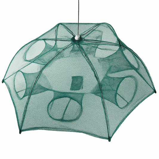 Fishing Trap Net Foldable Bait Trap for Shrimp & Crabs