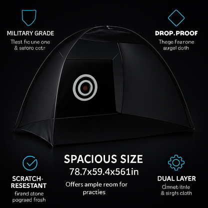 Golf Net for Indoor/Outdoor Practice - Hitting Nets