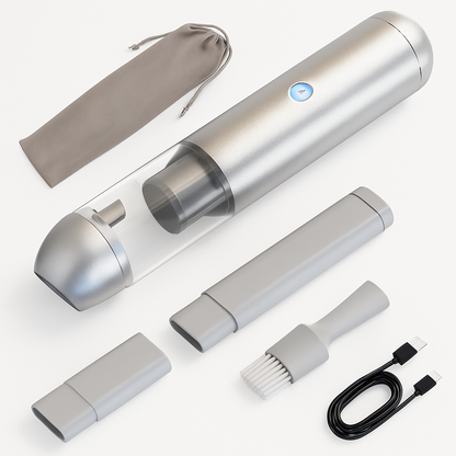 Cordless Handheld Car Vacuum Cleaner with LED Light