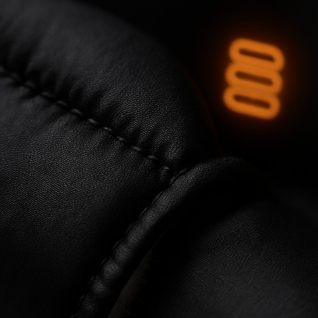 Heated Jacket - Lightweight Hooded Coat for Winter Warmth