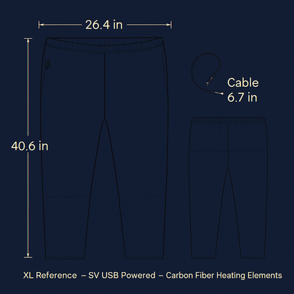Heated Winter Pants for Outdoor Activities