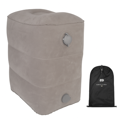 Inflatable Foot Rest with Air Bag – Adjustable Travel