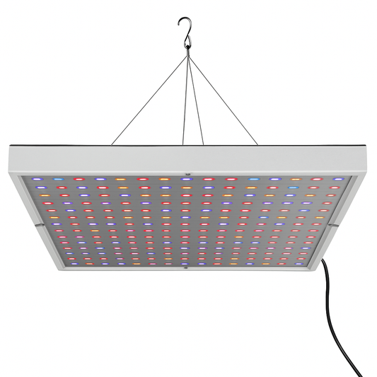 LED Grow Light Full Spectrum Hanging 225 LEDs Plant Grow Lamp Indoor Grow Light for Greenhouse Succulents Seedlings Plants Veg and Flower（15W LEDs）