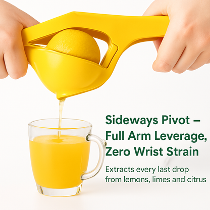 Lemon Squeezer Fold Flat Design 2-Hand Pivot