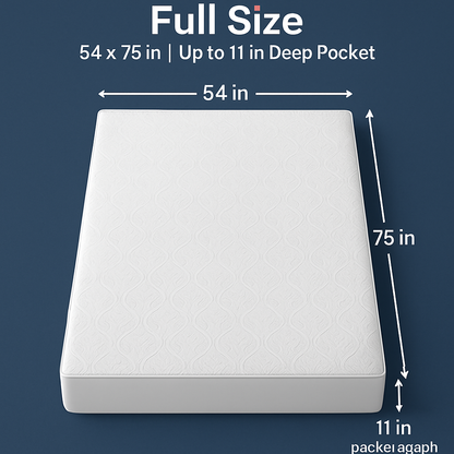 Waterproof Mattress Protector with Deep Pocket