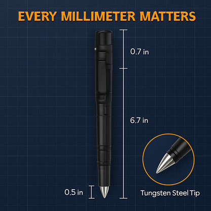 Tactical Pen Gear Set with 11-in-1 Tools & LED Light