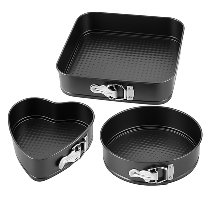 Springform Cake Pan Set for Versatile Baking
