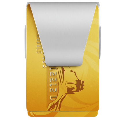 Slim Clip Double-Sided Money Clip Card Holder