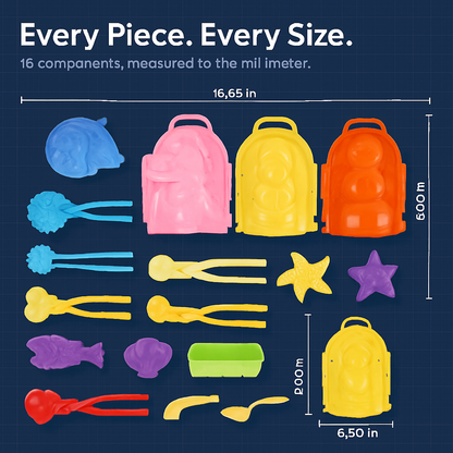 Winter Snowball Tool Kit for Kids and Adults