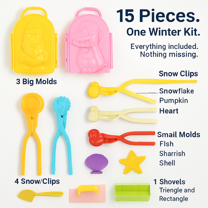 Winter Snowball Tool Kit for Kids and Adults