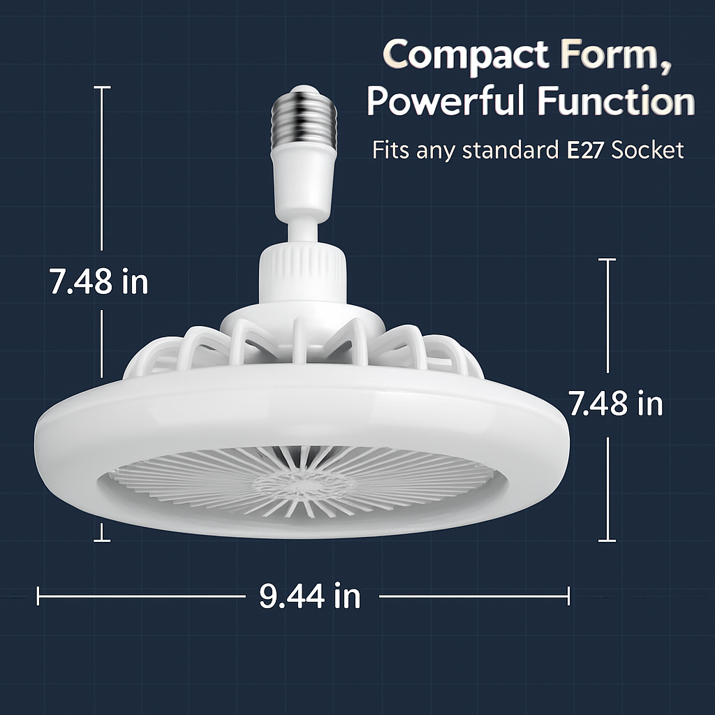 Ceiling Fan with Lights Remote Control Fan Light