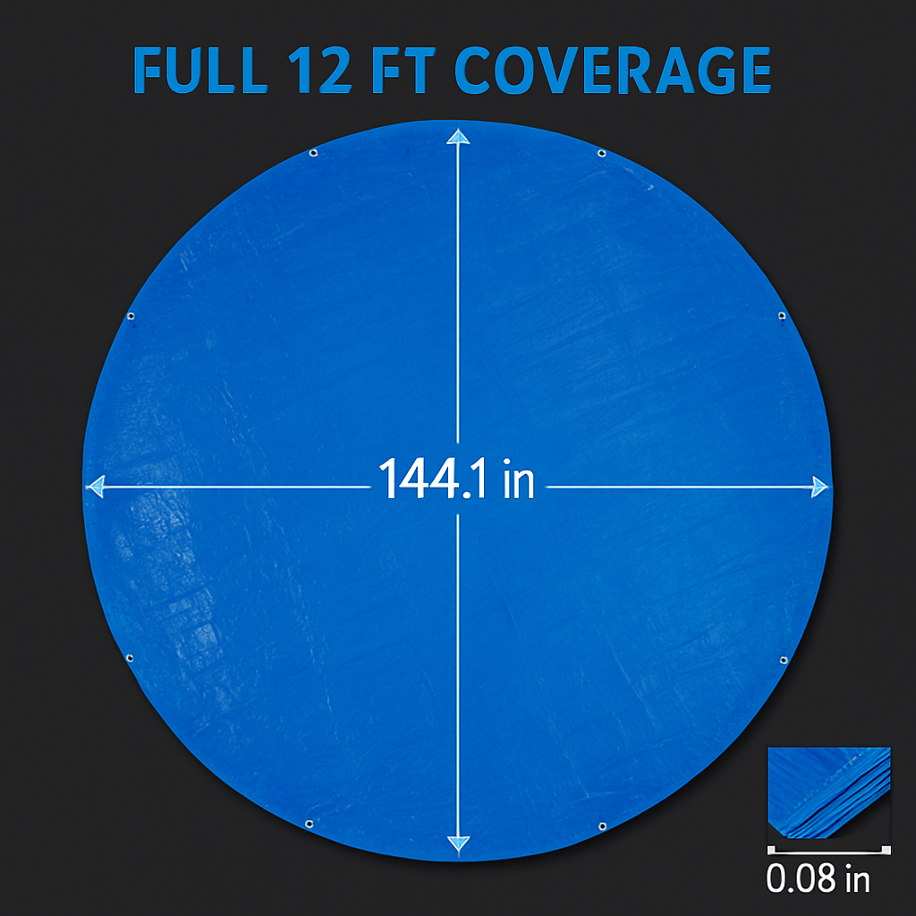Swimming Pool Cover Protector: Dustproof and Waterproof